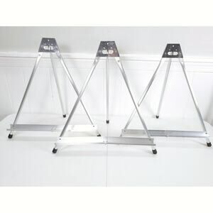 Aluminum Tabletop Easel Folding Tripod Display Stand Silver 17.5 Inch - 1 ONLY